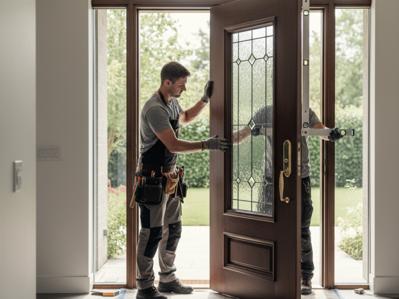 Porte fenêtre (aluminium, vitrée, PVC, bois)
