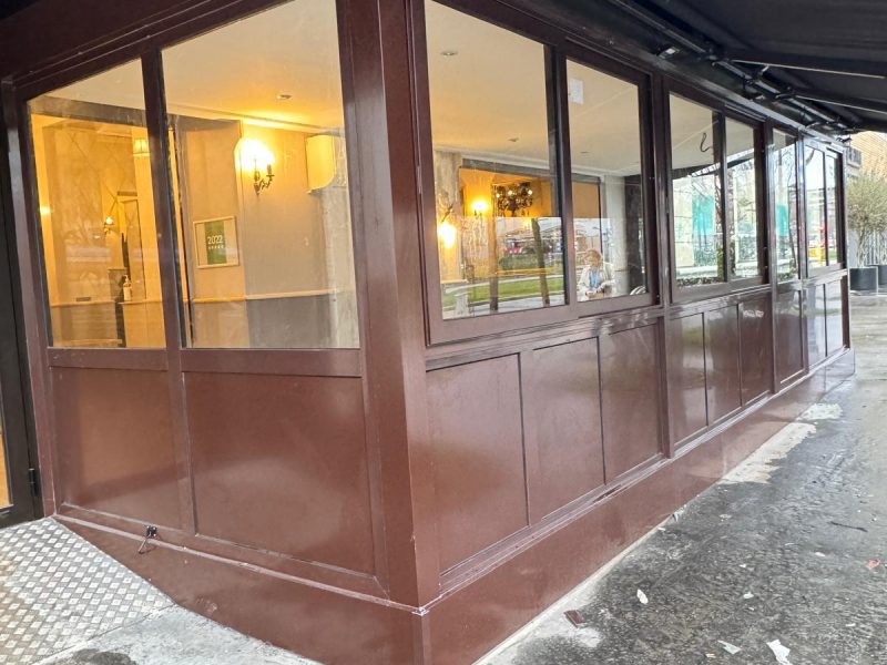 Vitrines de commerce en aluminiumshop windows